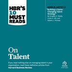 HBR's 10 must reads on talent cover image