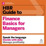 HBR guide to finance basics for managers cover image