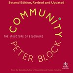 Community : The Structure of Belonging cover image