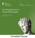 An introduction to Greek philosophy cover image