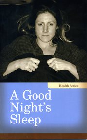 A good night's sleep cover image