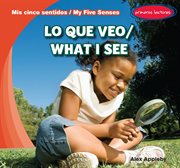 Lo que veo / what i see cover image