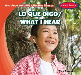 Cover image for Lo que oigo / What I Hear