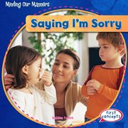 Saying I'm sorry cover image