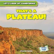 That's a plateau! cover image