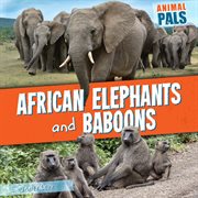 African elephants and baboons cover image