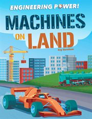 Machines on land cover image