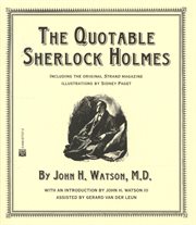 The Quotable Sherlock Holmes cover image