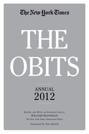 The obits annual 2012 cover image