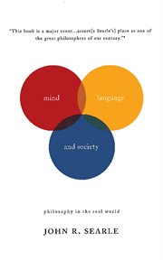 Mind, Language And Society : Philosophy In The Real World cover image
