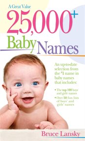 25,000+ Baby Names cover image