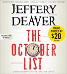 The October List cover image