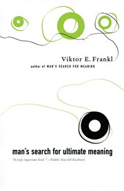 Man's Search For Ultimate Meaning cover image