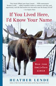 If you lived here, I'd know your name : news from small-town Alaska cover image