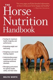 The horse nutrition handbook cover image