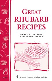 Great rhubarb recipes cover image