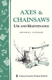 Axes & chainsaws : use & maintenance cover image