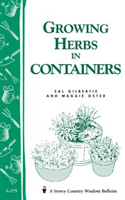 Growing herbs in containers cover image