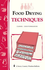 Food drying techniques cover image