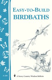 Easy-to-build birdbaths cover image