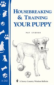 Housebreaking & training your puppy cover image
