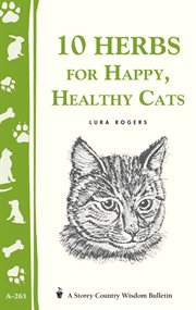 10 herbs for a happy, healthy cat cover image