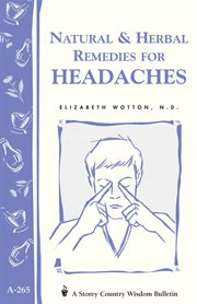 Natural & herbal remedies for headaches cover image