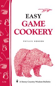 Easy game cookery cover image