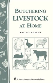 Butchering livestock at home cover image