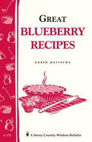Great blueberry recipes cover image