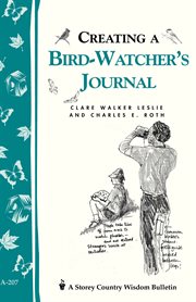 Creating a birdwatcher's journal cover image