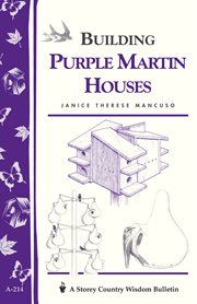 Building purple martin houses cover image