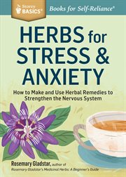 Herbs for stress & anxiety cover image