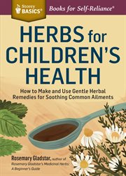 Rosemary Gladstar's herbs for children's health cover image