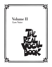 The real vocal book - volume ii (songbook). Low Voice cover image