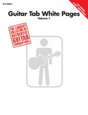 Guitar tab white pages - volume 1 (songbook) cover image