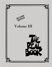 The real book - volume iii (songbook). C Edition cover image