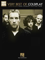 Very best of coldplay (songbook). Easy Guitar with Notes & Tab cover image