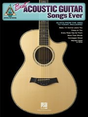 Best acoustic guitar songs ever (songbook) cover image