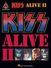 Kiss - alive ii (songbook) cover image
