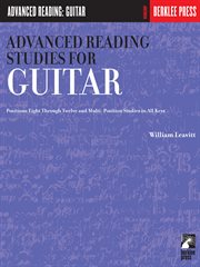 Advanced reading studies for guitar (music instruction). Guitar Technique cover image