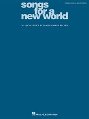 Songs for a new world (songbook) cover image