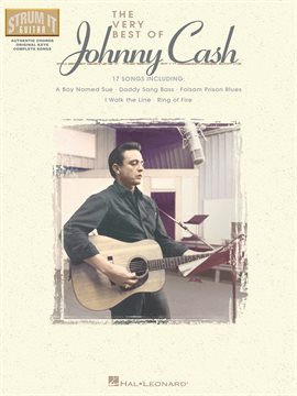 Cover image for The Very Best of Johnny Cash (Songbook)