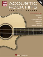 Acoustic rock hits for easy guitar (songbook) cover image