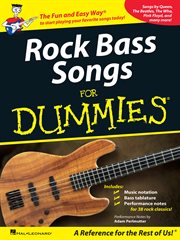 Rock bass songs for dummies (music instruction) cover image