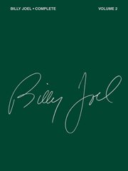 Billy joel complete - volume 2 (songbook) cover image