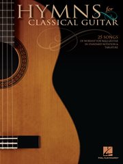 Hymns for classical guitar (songbook) cover image