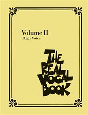 The real vocal book - volume ii (songbook). High Voice cover image