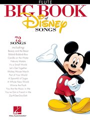The big book of disney songs (songbook). Flute cover image