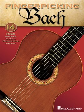 Cover image for Fingerpicking Bach (Songbook)